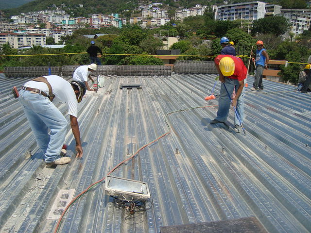 Preparacion de losa para colado